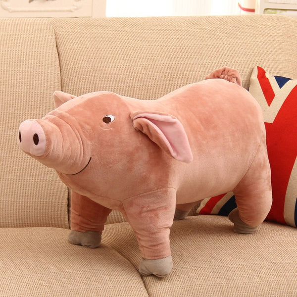 Simulation Pig Plush Toy Soft Stuffed Pig Animal Dolls Pillow