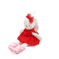 Cute Plush Animal Rabbit Doll Toys Soft Stuffed Bunny Sleeping Mate