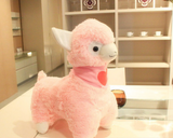 Cartoon Stuffed Alpaca Dolls Super Cute Animal Plush Toy Llama Pillow