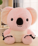 Big Head Soft Plush Pink Koala Toy Kids Gifts Stuffed Animal Pillow