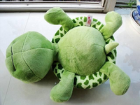 Realistic Stuffed Animals Super Cute Green Big Eyes Stuffed Turtles