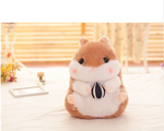Cute Cartoon Lovely Hamster Plush Toy Kids Gifts Stuffed Animal Pillow
