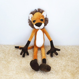 Forest Animal Plush Soft Giraffe Tiger Toy Cute Stuffed Ferret Doll