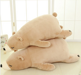 Cute Plush Soft Polar Bear Toy Kids Sleeping Doll Stuffed Cushion