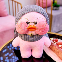 Cute Plush Dressed Up Duck Doll Cartoon Soft Duck Stuffed Animal Toy