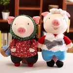 Creative Cute Stuffed Cartoon Pig Doll Birthday Gifts Plush Animal Toy