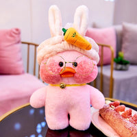 Cute Plush Dressed Up Duck Doll Cartoon Soft Duck Stuffed Animal Toy