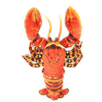 Realistic Lobster Stuffed Pillow Kids Doll Birthday Gift Plush Toy
