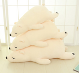 Cute Plush Soft Polar Bear Toy Kids Sleeping Doll Stuffed Cushion