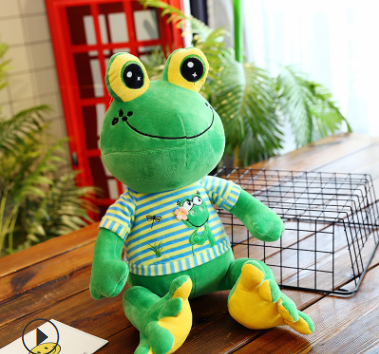 Big Eyes Cute Soft Stuffed Frog Toy Kids Gifts Plush Animal Pillow