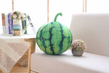 Simulation Plush Soft Watermelon White Gourd Pillow Stuffed Fruit Toy