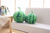 Simulation Plush Soft Watermelon White Gourd Pillow Stuffed Fruit Toy