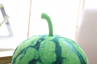 Simulation Plush Soft Watermelon White Gourd Pillow Stuffed Fruit Toy