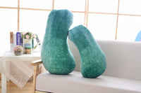 Simulation Plush Soft Watermelon White Gourd Pillow Stuffed Fruit Toy