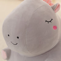 Fat Unicorn  Soft Plush Toy Cute Animal Stuffed Pillow